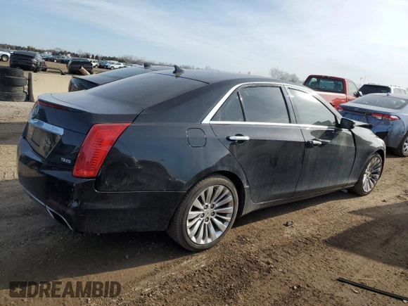 2014 Cadillac CTS Luxury AWD with VIN 1G6AX5S39E0147660, listed as a Copart auction lot 48681735 with 136,888 mi miles and Clean Title. Bid and sale history available at DreamBid. Image 3.