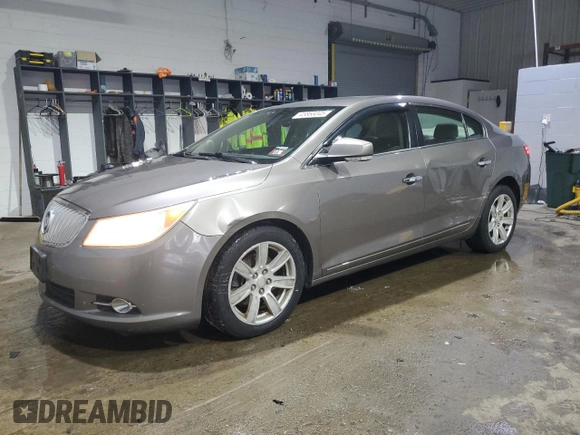 2011 Buick LaCrosse CXL with VIN 1G4GD5ED4BF111528, listed as a Copart auction lot 45866045 with 303,131 mi miles and Salvage title. Bid and sale history available at DreamBid. Image 1.
