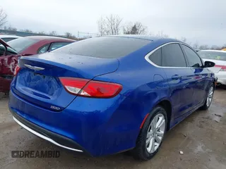 2016 Chrysler 200 Limited with VIN 1C3CCCAB5GN152251, listed as a IAAI auction lot 41941570 with 108,970 mi miles. Bid and sale history available at carsss.com. Image 4.