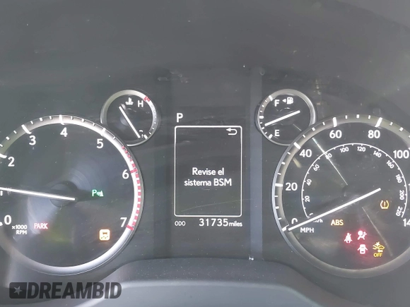 2023 Lexus GX 460 Premium with VIN JTJAM7BX3P5372275, listed as a IAAI auction lot 42043457 with 31,735 mi miles and . Bid and sale history available at DreamBid. Image 7.
