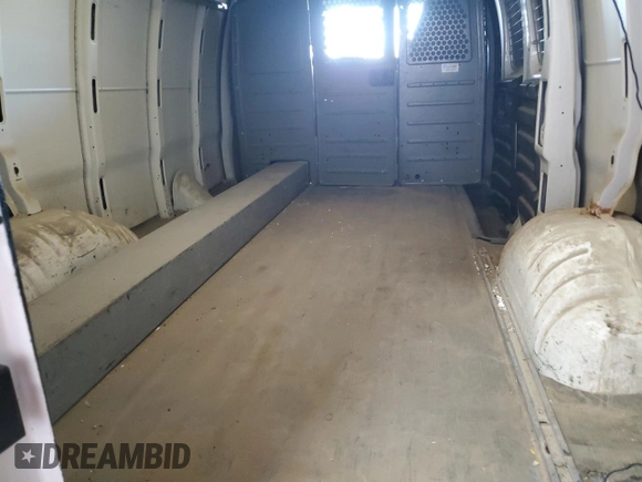 2012 Chevrolet Express Cargo with VIN 1GCZGTBG4C1169550, listed as a Copart auction lot 56743465 with 172,389 mi miles and Salvage title. Bid and sale history available at DreamBid. Image 10.