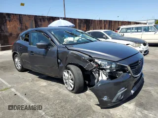 2016 Mazda 3 i Touring with VIN 3MZBM1L72GM320422, listed as a Copart auction lot 61272715 with 90,134 mi miles and Salvage title. Bid and sale history available at DreamBid. Image 4.