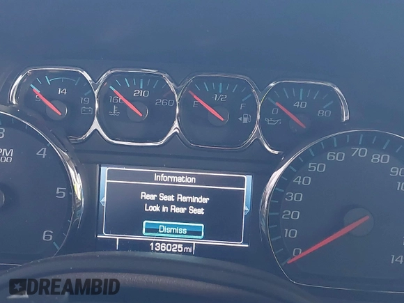 2019 GMC Yukon SLT with VIN 1GKS2BKC5KR109529, listed as a IAAI auction lot 41559860 with 136,025 mi miles. Bid and sale history available at carsss.com. Image 16.