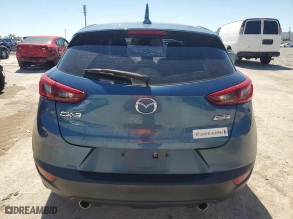 2019 Mazda CX-3 Sport with VIN JM1DKDB79K0432117, listed as a Copart auction lot 48534585 with 69,878 mi miles and Salvage Title. Bid and sale history available at carsss.com. Image 6.