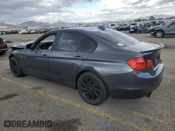 2014 BMW 3 Series 320i with VIN WBA3B1G50ENS80430, listed as a Copart auction lot 49047275 with 107,664 mi miles and Salvage Title. Bid and sale history available at carsss.com. Image 2.