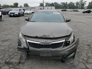 2013 Kia Optima EX with VIN 5XXGN4A78DG107255, listed as a Copart auction lot 61015475 with 168,006 mi miles and Salvage title. Bid and sale history available at DreamBid. Image 5.