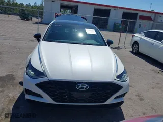 2022 Hyundai Sonata SEL Plus with VIN KMHL44J25NA228145, listed as a IAAI auction lot 41779617 with 37,839 mi miles. Bid and sale history available at carsss.com. Image 12.
