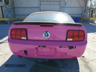 2007 Ford Mustang Deluxe with VIN 1ZVFT80N975339183, listed as a Copart auction lot 87650895 with 165,074 mi miles and Salvage Title. Bid and sale history available at carsss.com. Image 6.