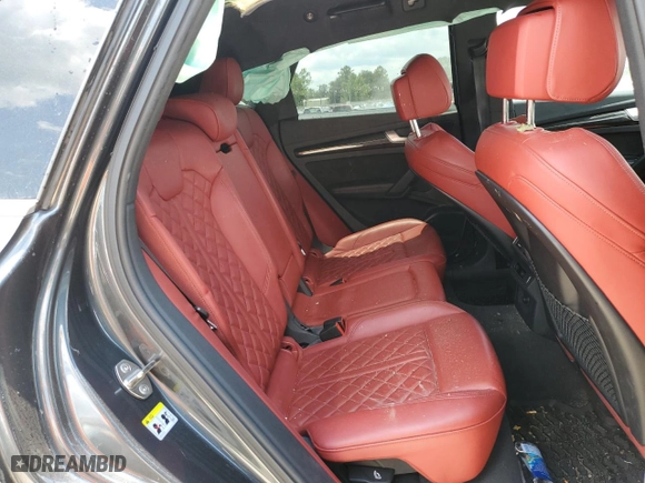 2018 Audi SQ5 Premium Plus with VIN WA1A4AFY7J2146620, listed as a Copart auction lot 57769854 with 64,493 mi miles and Non Repairable. Bid and sale history available at carsss.com. Image 11.