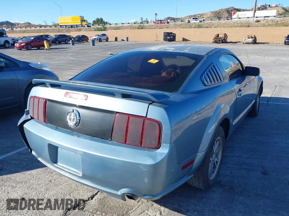 2005 Ford Mustang Deluxe with VIN 1ZVHT80N155109935, listed as a IAAI auction lot 41709205 with 150,015 mi miles and . Bid and sale history available at carsss.com. Image 4.