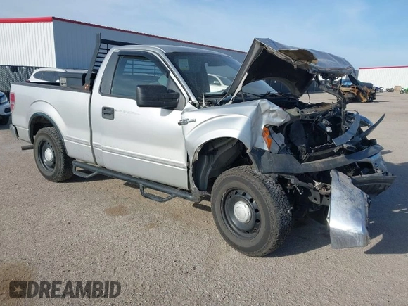 2012 Ford F-150 XL with VIN 1FTMF1CM5CFC93965, listed as a IAAI auction lot 41811871 with 1 mi miles. Bid and sale history available at carsss.com. Image 1.