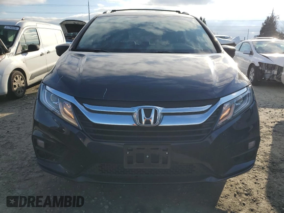 2018 Honda Odyssey LX with VIN 5FNRL6H22JB074305, listed as a Copart auction lot 42390885 with 77,054 mi miles and Salvage Title. Bid and sale history available at carsss.com. Image 5.