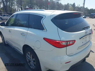 2014 Infiniti QX60 with VIN 5N1AL0MM6EC545839, listed as a IAAI auction lot 42125770 with 83,327 mi miles. Bid and sale history available at carsss.com. Image 3.