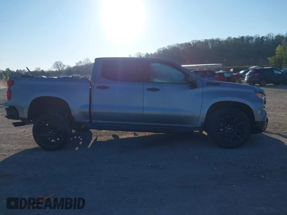 2025 Chevrolet Silverado 1500 with VIN 3GCPKCEK4SG161597, listed as a IAAI auction lot 41833048 with 852 mi miles and . Bid and sale history available at DreamBid. Image 14.