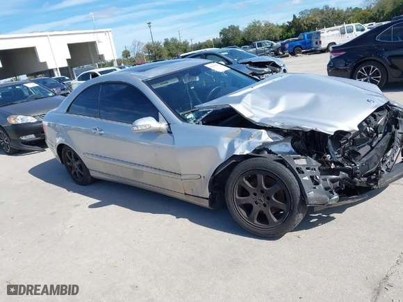 2003 Mercedes-Benz CLK-Class 3.2L with VIN WDBTJ65JX3F056848, listed as a IAAI auction lot 41430153 with 1 mi miles. Bid and sale history available at carsss.com. Image 13.