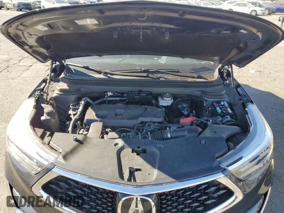 2021 Acura RDX w/Technology Package with VIN 5J8TC2H59ML038526, listed as a Copart auction lot 77088674 with 0 mi miles and Salvage Title. Bid and sale history available at carsss.com. Image 12.