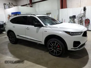 2023 Acura MDX Type S w/Advance Package with VIN 5J8YD8H89PL004140, listed as a Copart auction lot 87893805 with 14,149 mi miles and Salvage Title. Bid and sale history available at carsss.com. Image 4.