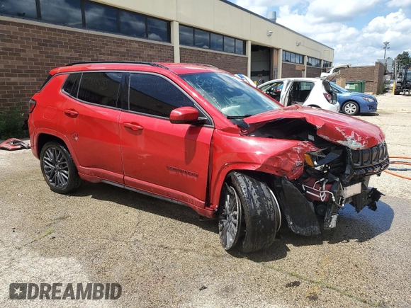 2022 Jeep Compass (RED) Edition с VIN 3C4NJDCB7NT162970, выставлен на аукционе Copart как лот 61729915 с пробегом 64 543 миль миль и Чистый • Clean title. История ставок и продаж доступна на DreamBid. Изображение 4.