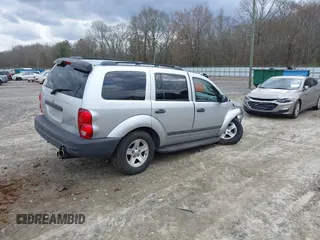 2005 Dodge Durango SXT with VIN 1D4HD38N95F506717, listed as a IAAI auction lot 41737887 with 272,149 mi miles and . Bid and sale history available at DreamBid. Image 4.