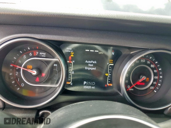 2022 Jeep Gladiator Mojave with VIN 1C6JJTEG6NL164679, listed as a Copart auction lot 53874465 with 35,820 mi miles and Salvage title. Bid and sale history available at DreamBid. Image 9.