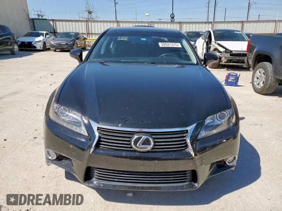 2015 Lexus GS 350 with VIN JTHBE1BL4FA013939, listed as a Copart auction lot 52621315 with 75,923 mi miles and Salvage Title. Bid and sale history available at carsss.com. Image 5.