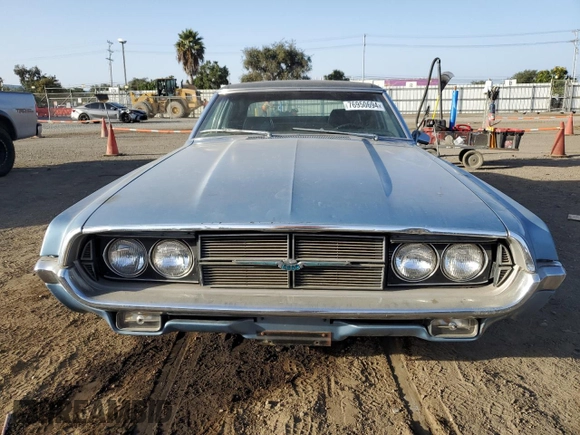 1969 Ford Thunderbird with VIN 9Y87N109391, listed as a Copart auction lot 76950694 with 4,603 mi miles and Clean Title. Bid and sale history available at DreamBid. Image 5.