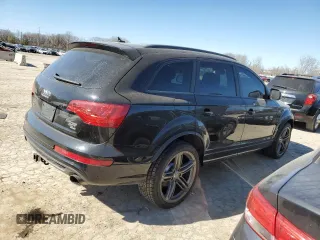 2015 Audi Q7 3.0T S line Prestige with VIN WA1DGAFE3FD021586, listed as a Copart auction lot 47077025 with 148,943 mi miles and Clean Title. Bid and sale history available at carsss.com. Image 3.