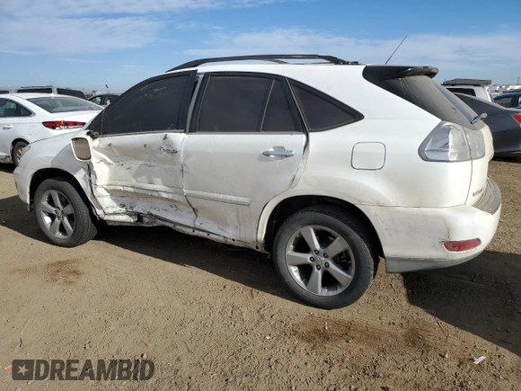 2008 Lexus RX 350 with VIN 2T2HK31UX8C052300, listed as a Copart auction lot 50830025 with 207,700 mi miles and Salvage Title. Bid and sale history available at DreamBid. Image 2.