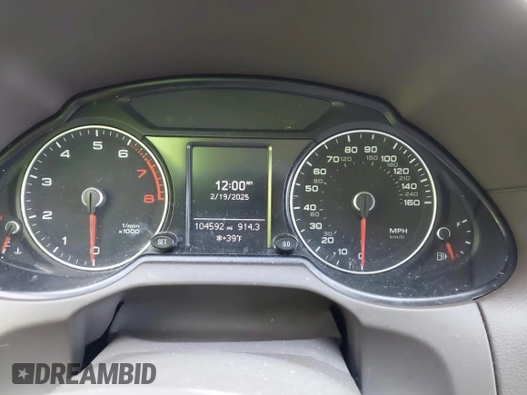 2015 Audi Q5 Premium Plus with VIN WA1LFAFP8FA047117, listed as a IAAI auction lot 41634963 with 104,592 mi miles and . Bid and sale history available at DreamBid. Image 7.