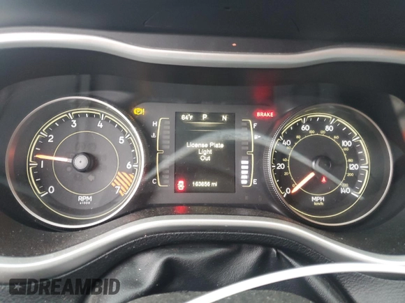 2014 Jeep Cherokee Altitude with VIN 1C4PJMCB7EW141684, listed as a Copart auction lot 51260065 with 163,656 mi miles and Salvage Title. Bid and sale history available at carsss.com. Image 9.