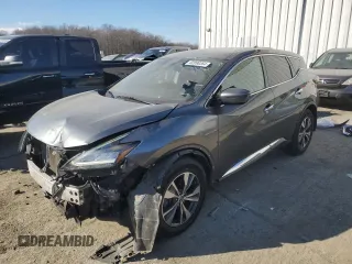 2020 Nissan Murano S with VIN 5N1AZ2AS1LN133195, listed as a Copart auction lot 82898364 with 66,585 mi miles and Salvage Title. Bid and sale history available at DreamBid. Image 1.