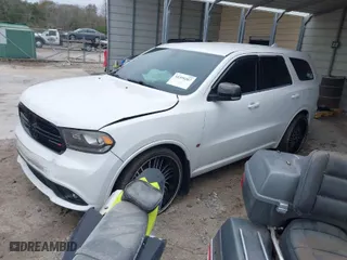 2017 Dodge Durango GT with VIN 1C4RDHDG1HC759493, listed as a IAAI auction lot 41395207 with 1 mi miles. Bid and sale history available at carsss.com. Image 2.