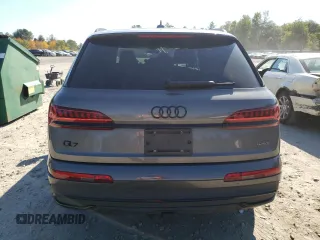 2023 Audi Q7 Premium Plus with VIN WA1LXBF75PD011646, listed as a Copart auction lot 75040644 with 13,347 mi miles and Salvage title. Bid and sale history available at DreamBid. Image 6.
