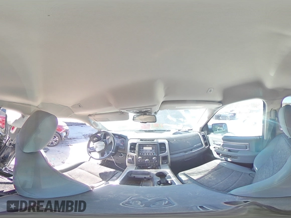 2017 Ram 1500 Big Horn with VIN 1C6RR7LM4HS878879, listed as a Copart auction lot 52751215 with 109,621 mi miles and Non repairable. Bid and sale history available at DreamBid. Image 14.