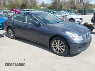 2008 Infiniti G35 Sedan x with VIN JNKBV61F08M279114, listed as a IAAI auction lot 42058939 with 213,004 mi miles. Bid and sale history available at carsss.com. Image 1.