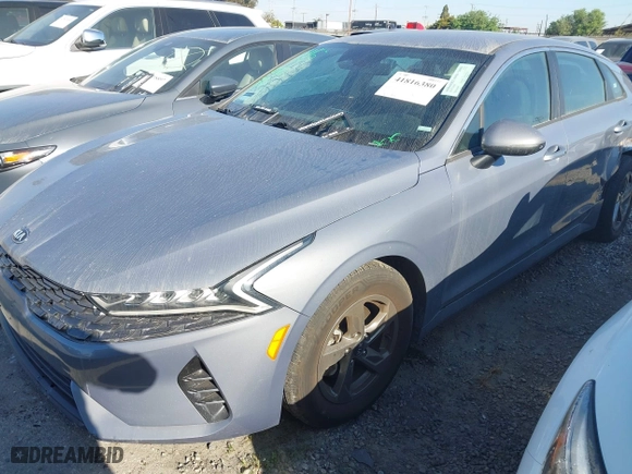 2021 Kia K5 LXS with VIN 5XXG14J27MG044519, listed as a IAAI auction lot 41816380 with 68,489 mi miles. Bid and sale history available at carsss.com. Image 2.