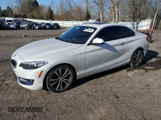 2016 BMW 2 Series 228i with VIN WBA1F9C59GV545896, listed as a Copart auction lot 42260055 with 68,755 mi miles and Salvage Title. Bid and sale history available at carsss.com. Image 1.