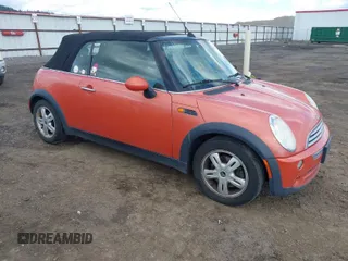 2006 MINI Convertible with VIN WMWRF33546TF65857, listed as a IAAI auction lot 41814032 with 91,736 mi miles and . Bid and sale history available at DreamBid. Image 1.