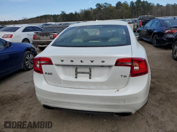 2015 Volvo S60 T6 Drive-E with VIN YV149MFK8F1345555, listed as a Copart auction lot 44394993 with 109,255 mi miles. Bid and sale history available at carsss.com. Image 6.