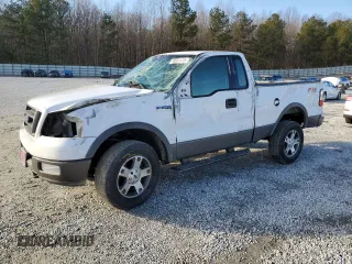 2004 Ford F-150 XL with VIN 1FTRF14554NC05968, listed as a Copart auction lot 88081415 with 153,970 mi miles and Salvage Title. Bid and sale history available at DreamBid. Image 1.