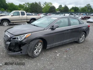 2016 Hyundai Sonata SE z VIN 5NPE24AF6GH385023, wystawiony jako Copart lot #56229825 z przebiegiem 91 205 mil mil oraz Szkoda całkowita • Salvage title. Historia ofert i sprzedaży dostępna na DreamBid. Obrazek 1.