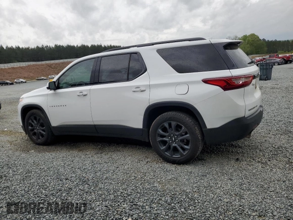 2019 Chevrolet Traverse RS with VIN 1GNEVJKW3KJ129000, listed as a Copart auction lot 50971245 with 137,762 mi miles and Salvage Title. Bid and sale history available at carsss.com. Image 2.