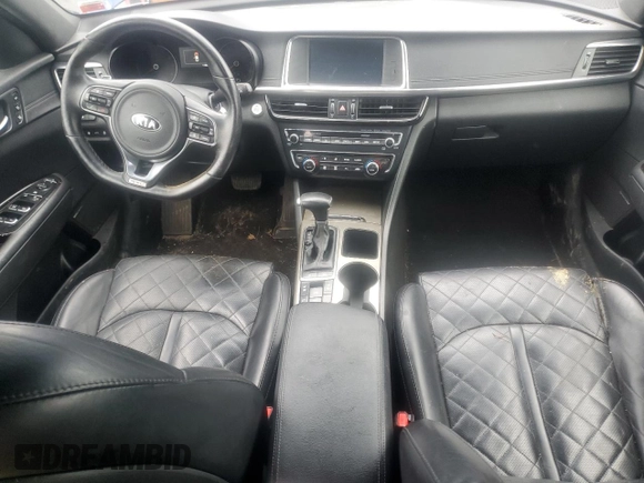 2018 Kia Optima SX with VIN 5XXGV4L20JG204933, listed as a Copart auction lot 59799035 with 119,281 mi miles and Clean title. Bid and sale history available at DreamBid. Image 8.