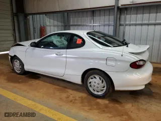 1997 Hyundai Tiburon with VIN KMHJG24M6VU052589, listed as a Copart auction lot 45118235 with 90,609 mi miles and Salvage Title. Bid and sale history available at carsss.com. Image 2.