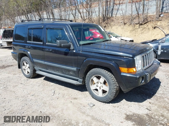 2009 Jeep Commander Sport with VIN 1J8HG48P79C541817, listed as a IAAI auction lot 41906053 with 189,436 mi miles. Bid and sale history available at carsss.com. Image 1.