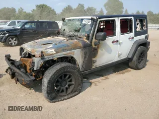 2013 Jeep Wrangler Unlimited Sport with VIN 1C4BJWDG4DL652673, listed as a Copart auction lot 59422985 with Not provided miles and Salvage title. Bid and sale history available at DreamBid. Image 1.