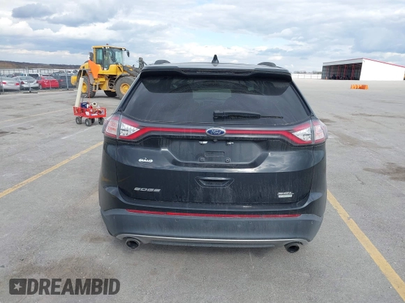 2015 Ford Edge SEL with VIN 2FMTK3J94FBB47320, listed as a IAAI auction lot 41982477 with 136,005 mi miles. Bid and sale history available at carsss.com. Image 16.