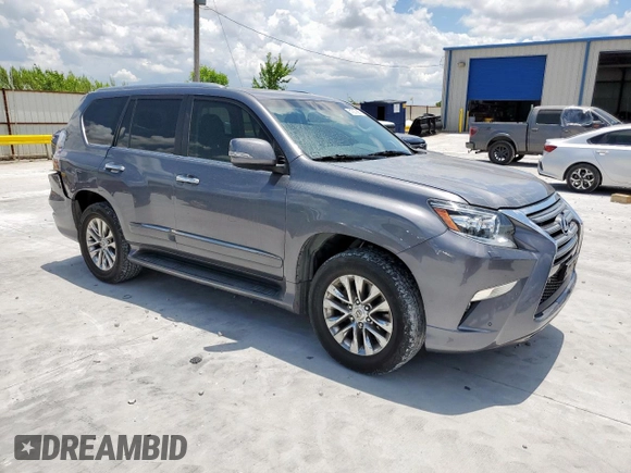 2015 Lexus GX 460 with VIN JTJBM7FX9F5117790, listed as a Copart auction lot 61227665 with 116,269 mi miles and Salvage title. Bid and sale history available at DreamBid. Image 4.