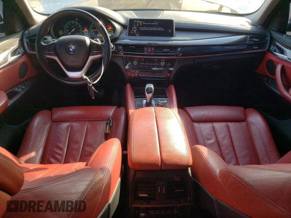 2016 BMW X6 sDrive35i with VIN 5UXKU0C52G0F92890, listed as a Copart auction lot 87875115 with 101,927 mi miles and Salvage Title. Bid and sale history available at carsss.com. Image 8.