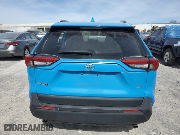 2019 Toyota RAV4 LE with VIN JTMK1RFV2KD018508, listed as a Copart auction lot 49722885 with 93,043 mi miles and Salvage Title. Bid and sale history available at carsss.com. Image 6.